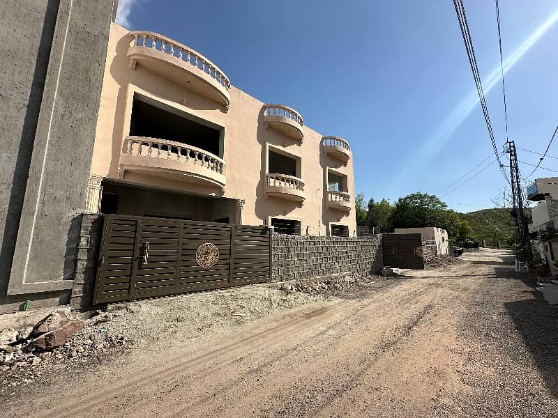 Newly Build Mansion Style Premier House for Sale Main upper Bani Gala road Islamabad. 1