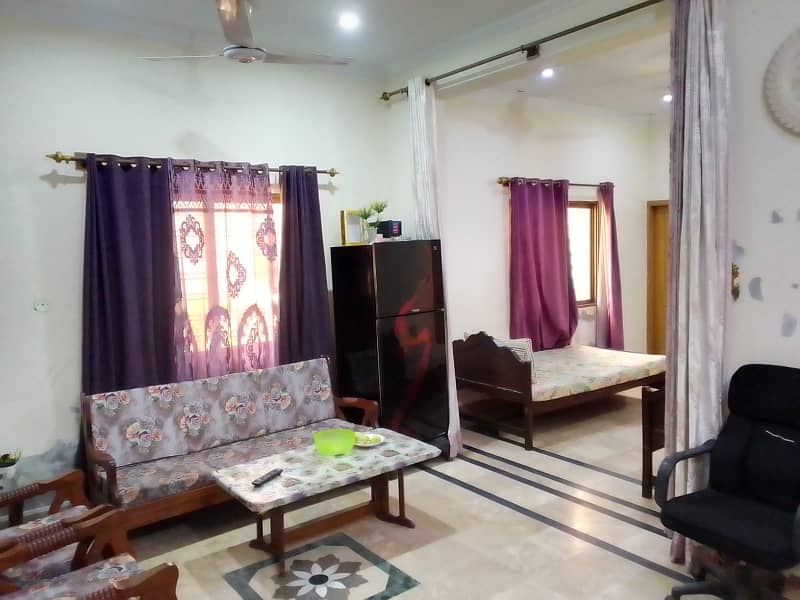 House for rent 5 Marla 1st floor with gas in ghauri town phase 4a isb 7