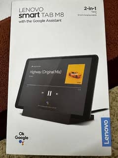 Lenovo smart tab m8 - mint condition with box