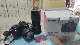 canon 3000d 18 55  with 70 300