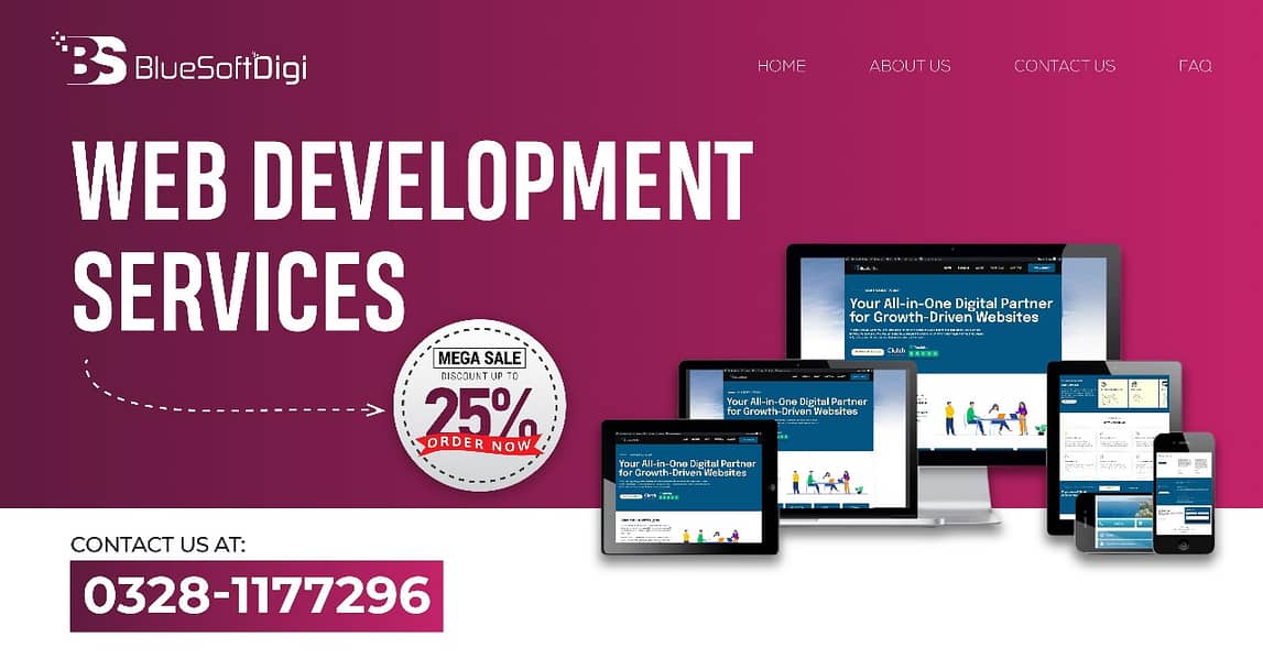 web development , Web design services, Backend development, SEO 5