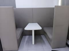 cafe seating sofa table 0