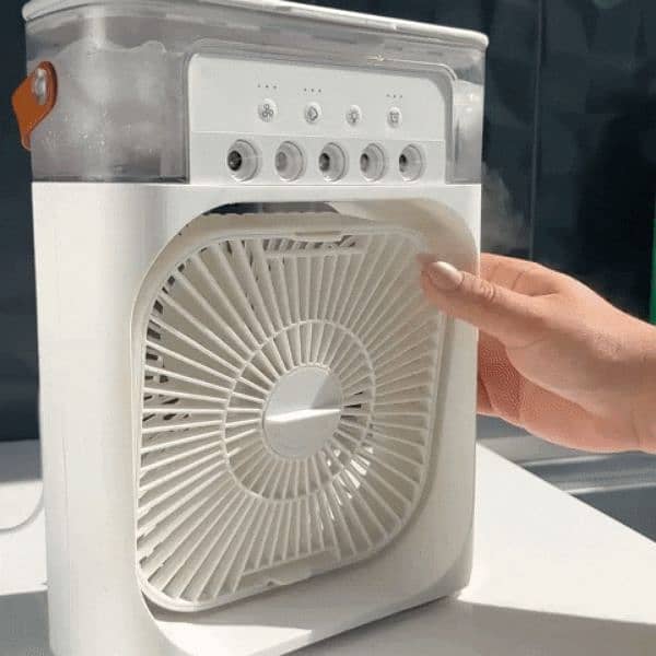 Portable Air Conditioner Electric Fan With Led Night Light | 50%Off 0