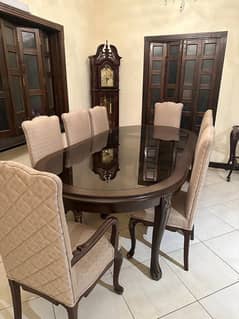 Dining Table / 8 Chair dining / luxury dining table / Wooden dining