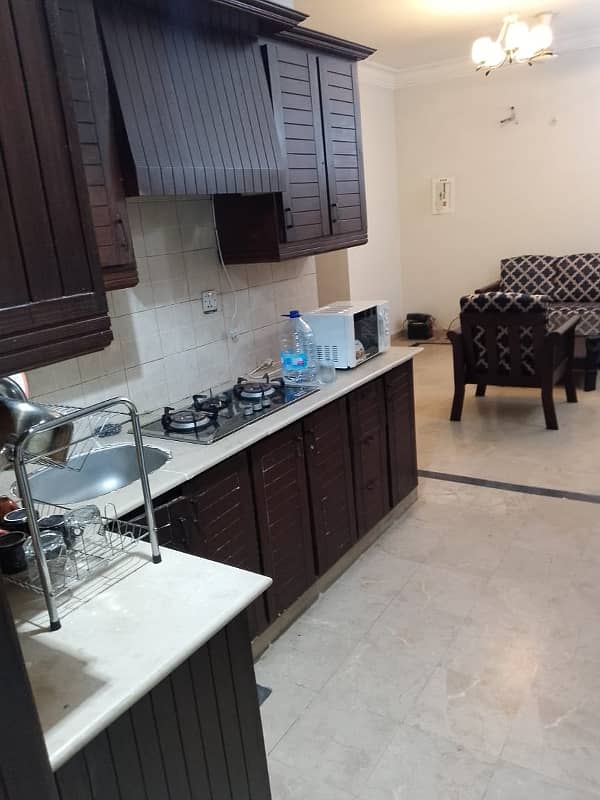 F-11 Markaz 1 Bed Apartment Furnished For RENT 2