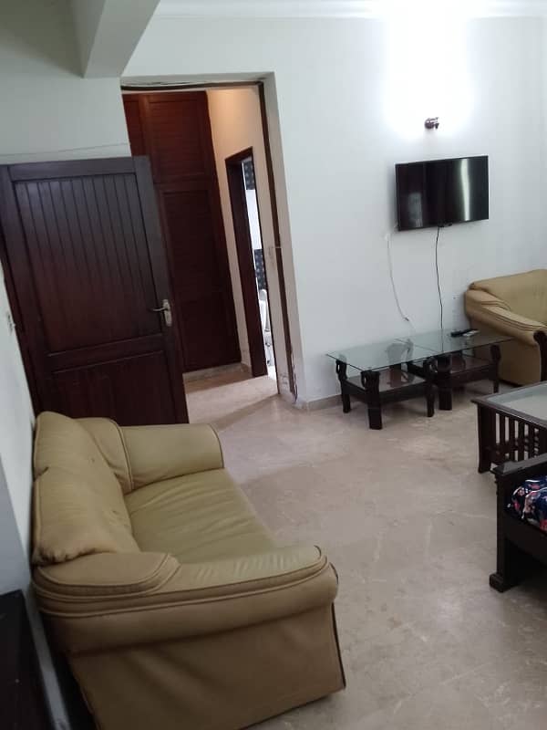 F-11 Markaz 1 Bed Apartment Furnished For RENT 5