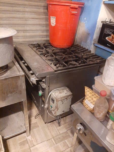 Restaurant stove 2