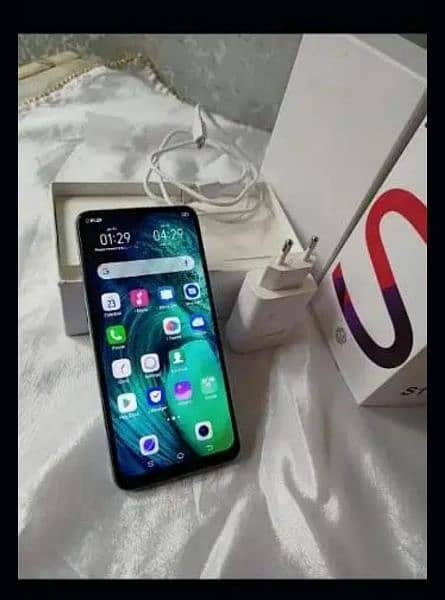 03204728098 vivo s1 8gb 256gb with box and charge 1