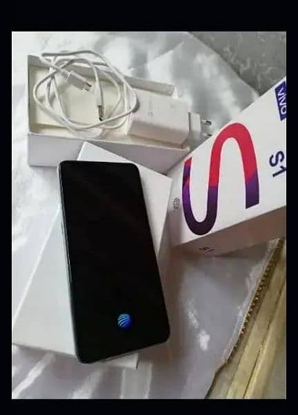 03204728098 vivo s1 8gb 256gb with box and charge 2