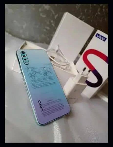 03204728098 vivo s1 8gb 256gb with box and charge 3