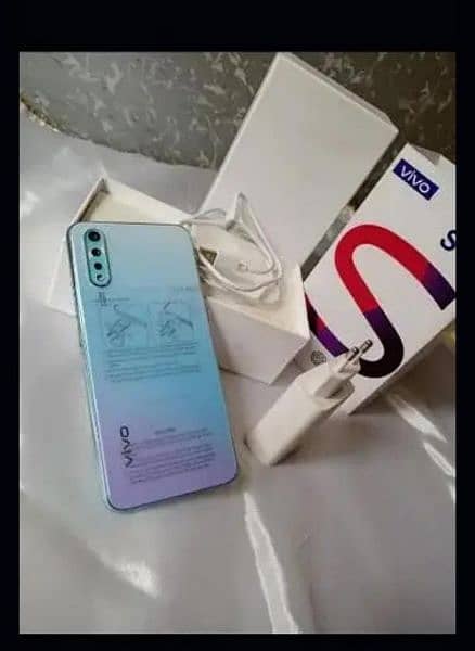 03204728098 vivo s1 8gb 256gb with box and charge 6