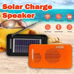 GTS-1602 Portable Bt Bluetooth Wireless Powered Solar Speaker Usb Mini