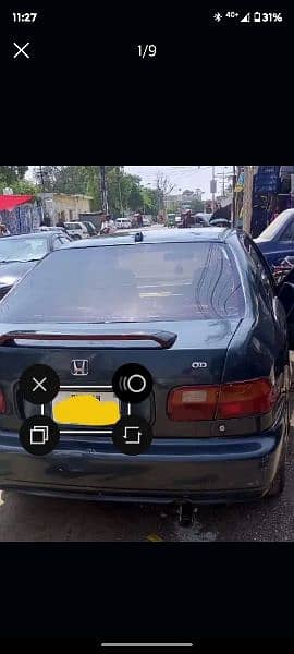 Honda Civic Prosmetic 1995 03005531148cng petrol urgent sale 0