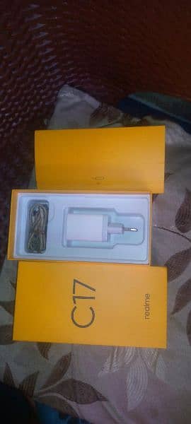 Realme c17 6+128GB complete box charger no  repir All okay 03182439021 0