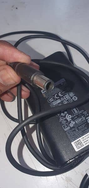 Dell  Laptop charger and UK power code use 4month. 19.5V / 3.34A / 65W 3