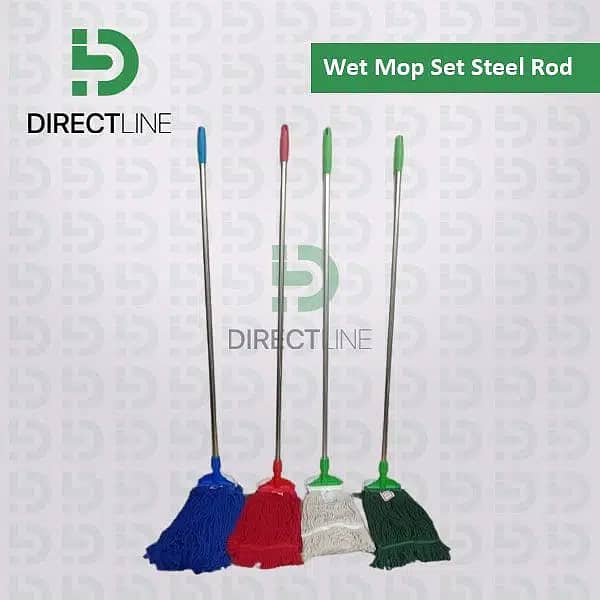 Mop trolley|Mop Bucket|Dustbin|Janitorial Trolley| 7