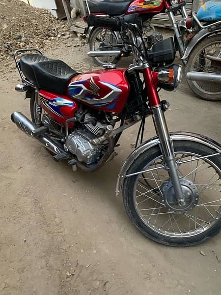 Honda 125 2022 model all Punjab number neat and clean 3