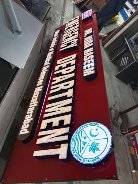 Led sign boards, Road sign, 3d sign, 16