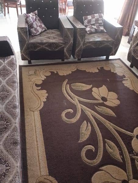Sofa set with Carpet 1