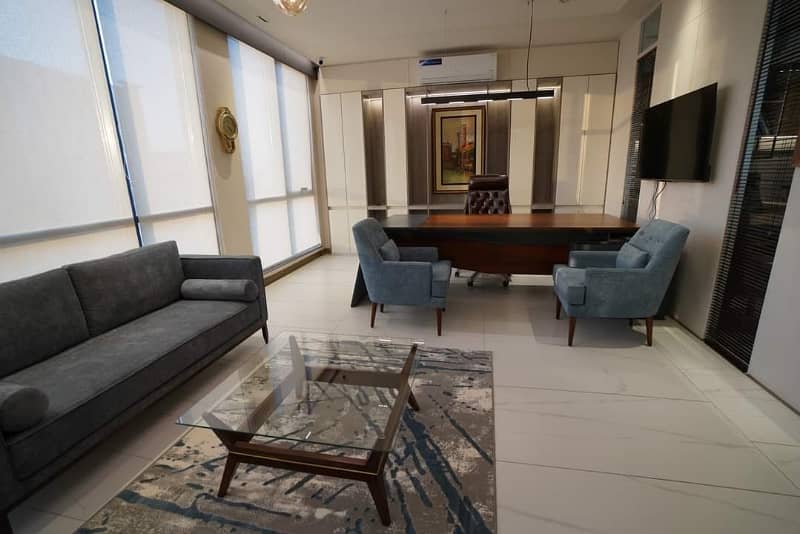 8 MARLA FULLY FURNISHED OFFICE FOR RENT 8