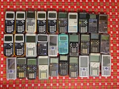 TEXAS INSTRUMENTS CASIO COLOUR GRAPHICS CALCULATORS IMPORTED USA