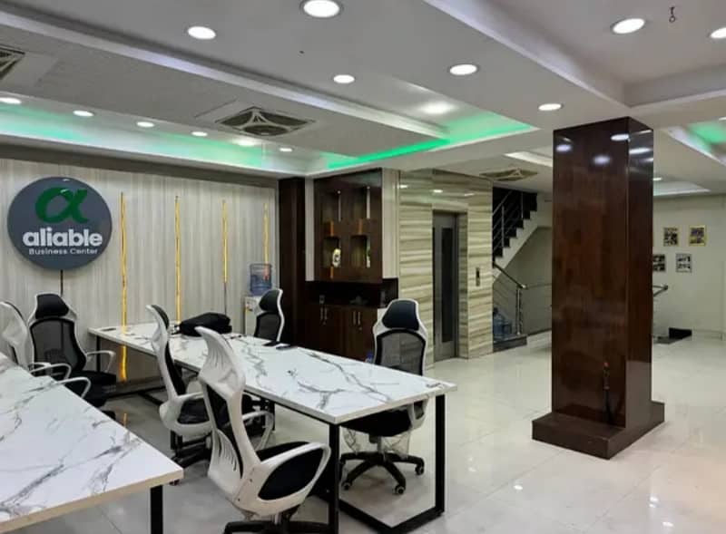 8 MARLA FURNISHED OFFICE AVAILABLE FOR RENT 8