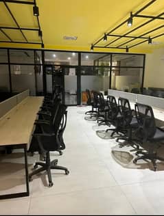 8 MARLA FURNISHED OFFICE AVAILABLE FOR RENT