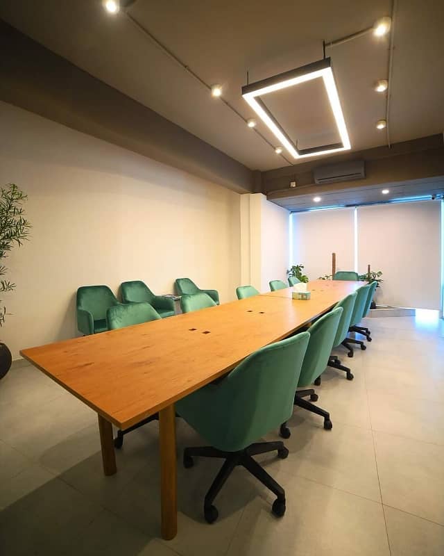 8 MARLA FURNISHED OFFICE FLOOR AVAILABLE 4
