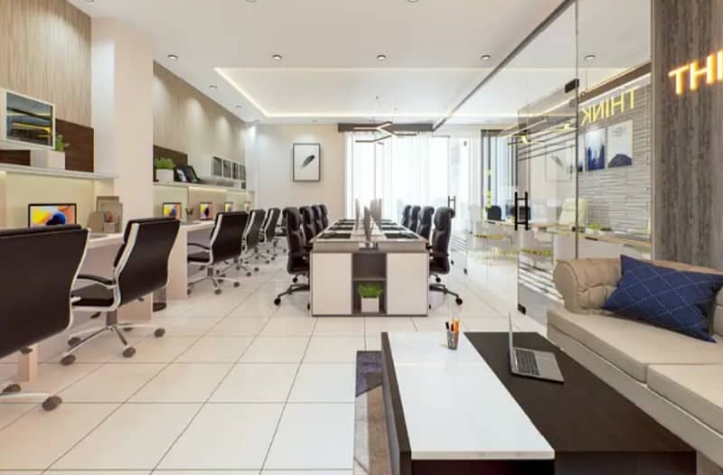 8 MARLA OFFICE FLOOR FULLY FURNISHED FULLY RENOVATE WITH BIGGEST ELEVATOR INSTALLED AVAILABLE FOR RENT IN DHA PHASE 4 4