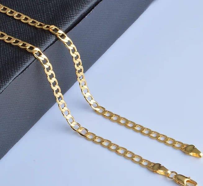 Golden stainless steel chain 1