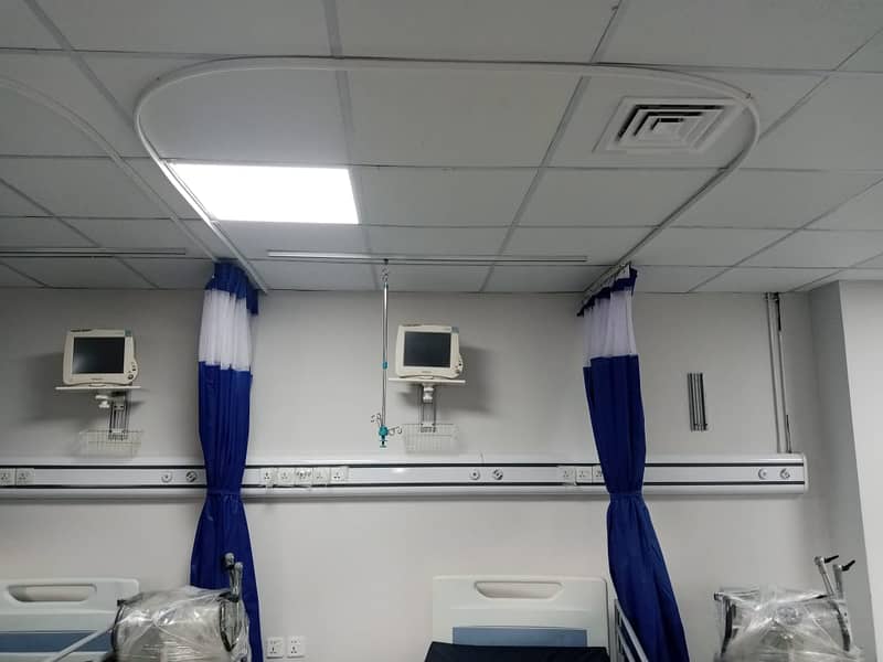 Patient Bed & hospital curtains/Delivery Table curtain/Window curtain/ 3