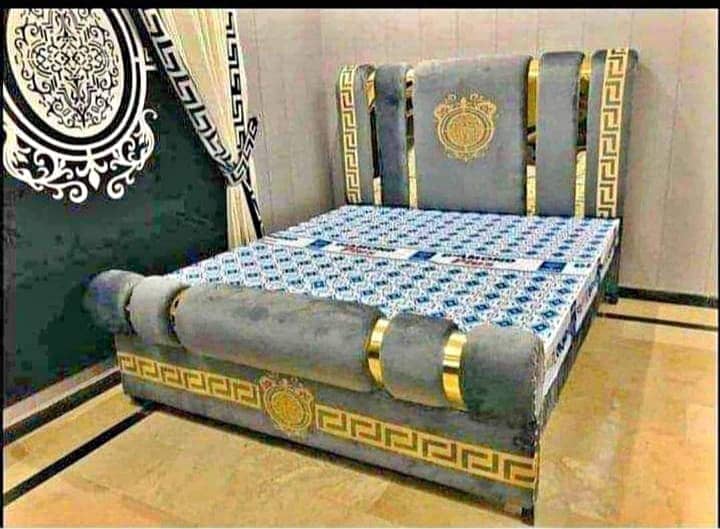 bed / bed set / double bed / king size bed / poshish bed / furniture 4