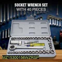Socket wrench set tool box 40 pieces/ tools/ chabi/ pana/ 0