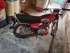 Honda cg 125 fit bike all Punjab ka number ha