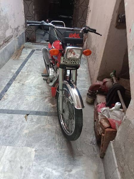 Honda cg 125 fit bike all Punjab ka number ha 7