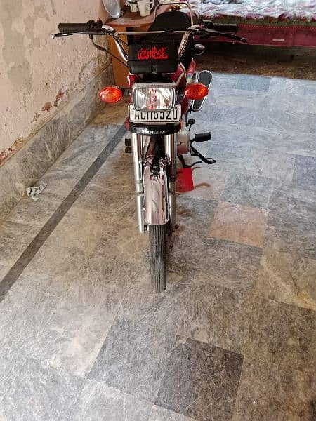 Honda cg 125 fit bike all Punjab ka number ha 16