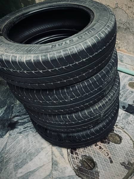 Honda city Euro Star tyres condition 10/8 0