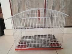 Birds, parrot cage, Height: 15 inches, Width:18 inches.