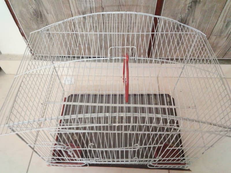 Birds, parrot cage, Height: 15 inches, Width:18 inches. 1