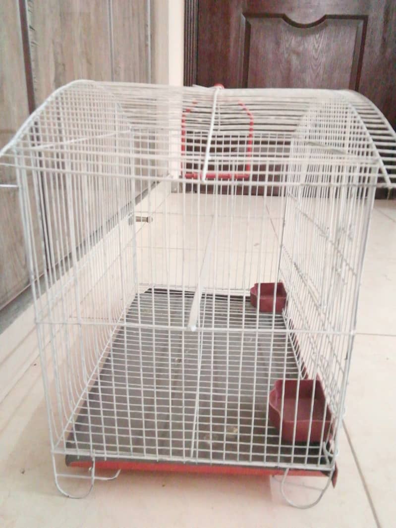 Birds, parrot cage, Height: 15 inches, Width:18 inches. 2