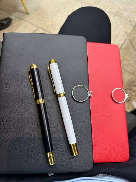 customize diary and pen 1
