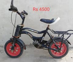 2 kids cycles and 2 Scotties Rs 12000