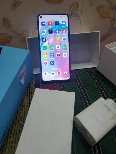 Oppo A76 full box no fault 6+5 128 Exchange any Mobile 3