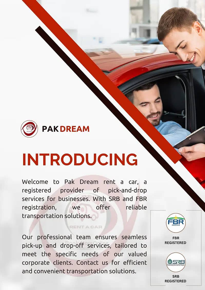 RENT A CAR | Tour and tourism | One way drop service all over Pakista 4