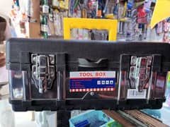 Tool Box different size plastic & steel Available whatsapp for detail