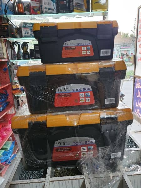 Different Size Tool Box & first Aid Kit  whatsapp for more detail 0