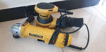 original Dewalt 5" grinder and orbit sander not open repair