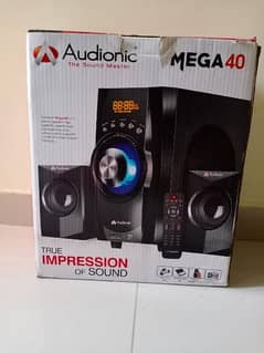 Audionic MEGA 40 speaker             whatsapp not 0349-9691686 0