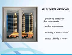 aluminium windows & Glass work 0