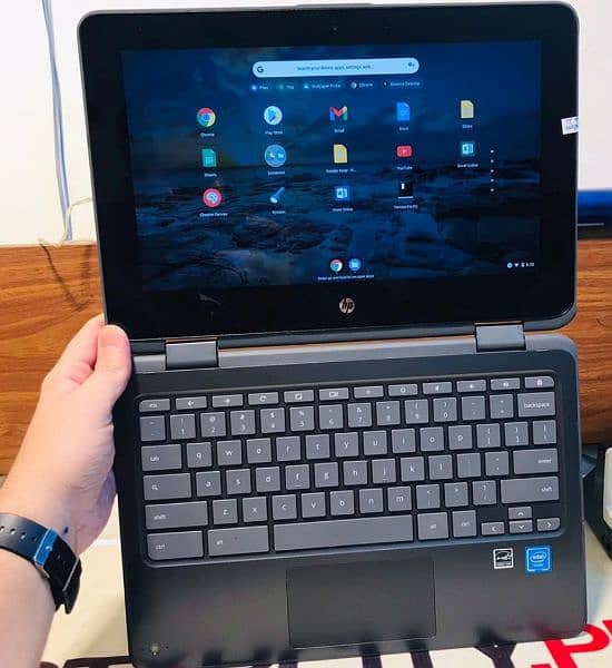 Hp Touch 4gb 32gb 360 rotatable chromebook 0